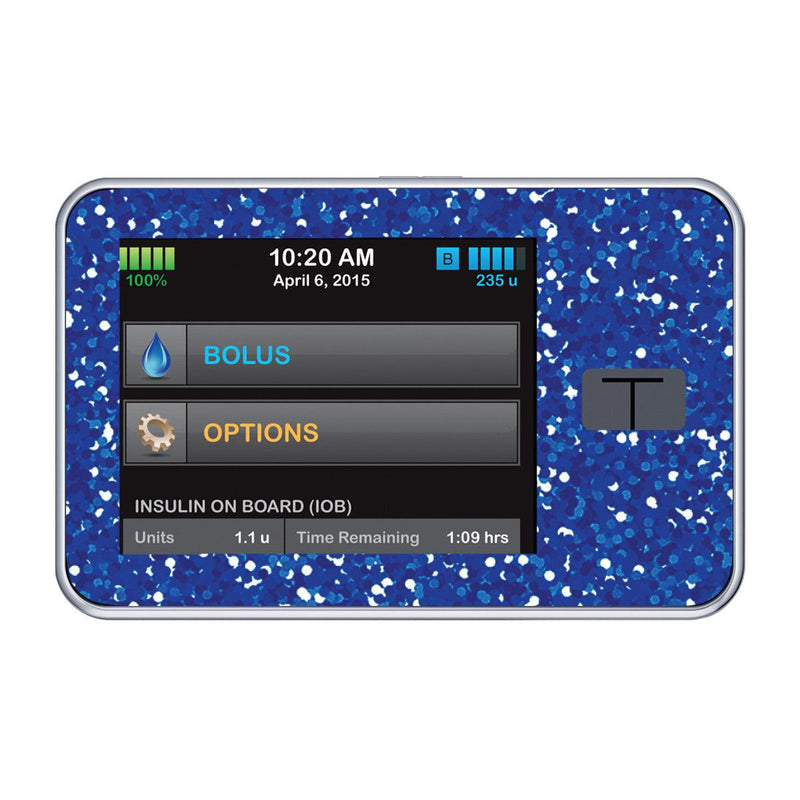 Blue Confetti for Tandem t:slim Blue Confetti for Tandem t:slim