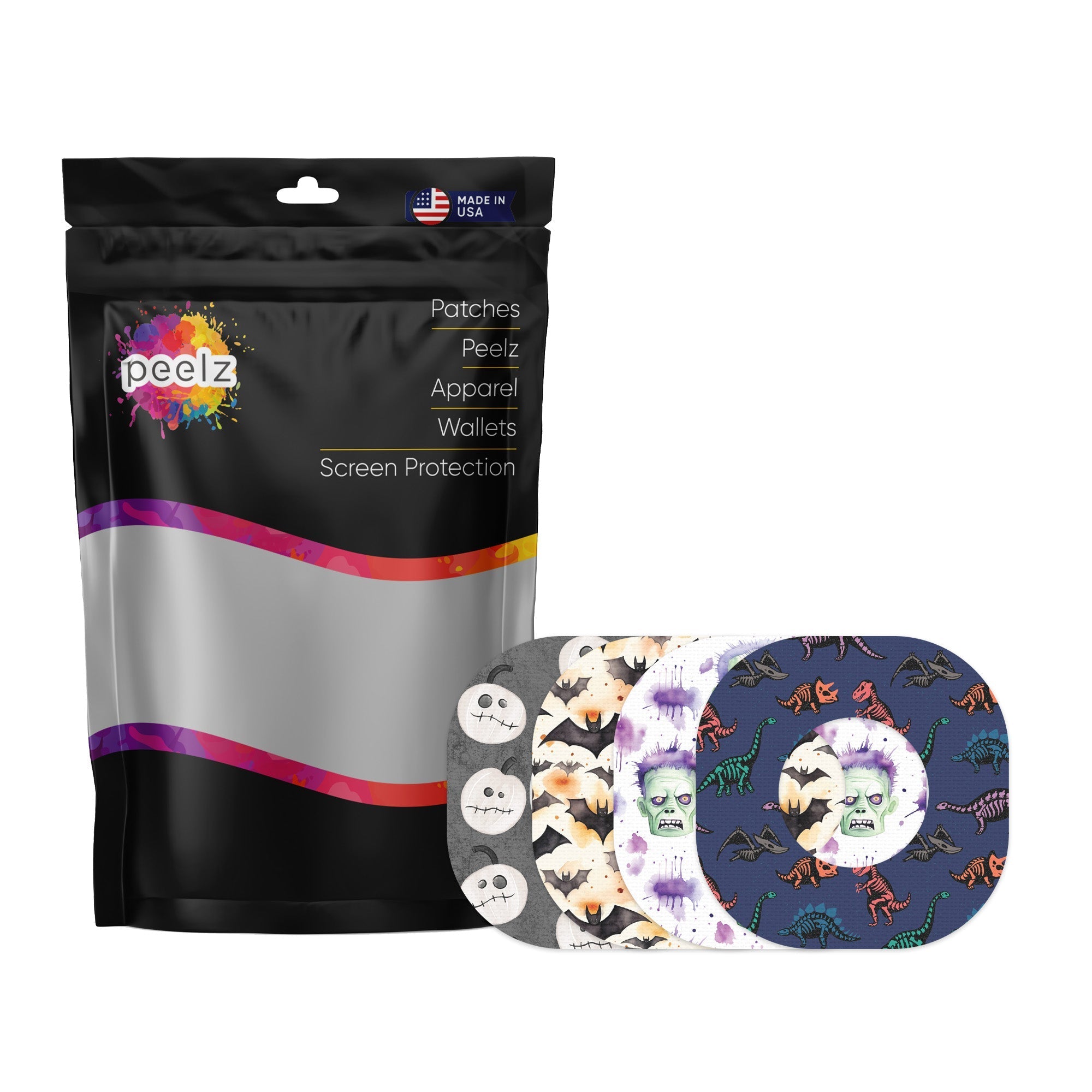 Girls Halloween Variety Dexcom G7 and Stelo Patch Tape - Pump Peelz Girls Halloween Variety Dexcom G7 and Stelo Patch Tape - Pump Peelz