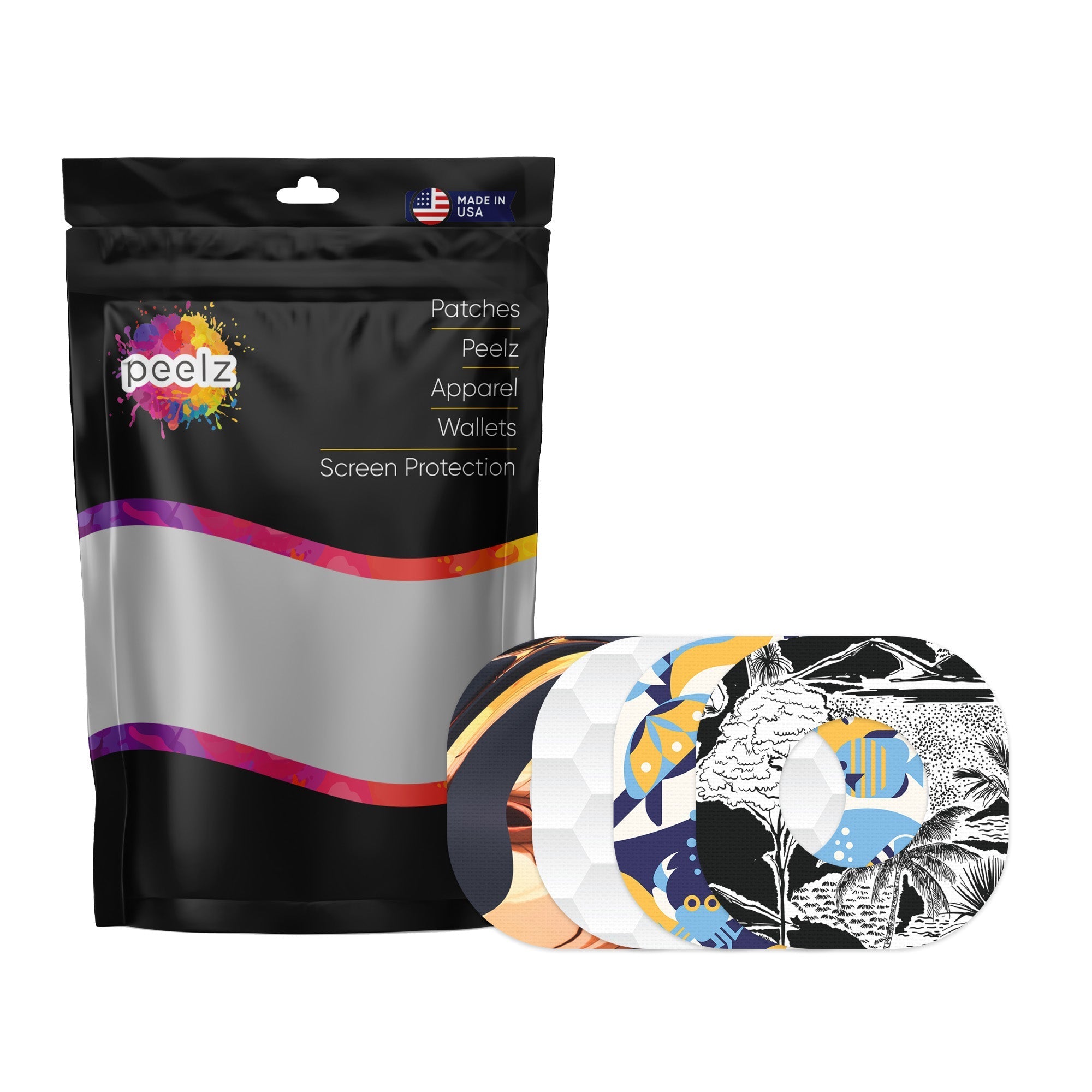 Boys Summer Variety Dexcom G7 and Stelo Patch Tape - Pump Peelz Boys Summer Variety Dexcom G7 and Stelo Patch Tape - Pump Peelz