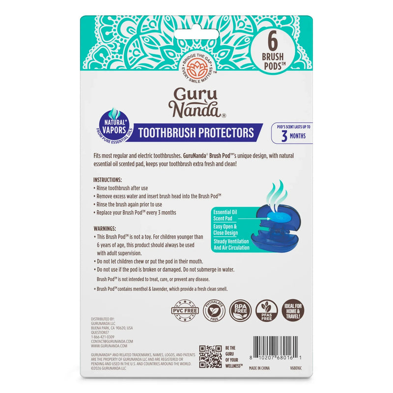 Brush Pod Toothbrush Protector Brush Pod Toothbrush Protector