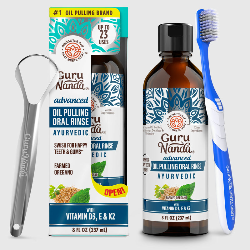 Advanced Oil Pulling with Sesame & Oregano – 8 fl. oz. Advanced Oil Pulling with Sesame & Oregano – 8 fl. oz.