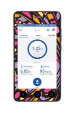 Butterfly Wing Sticker for Omnipod DASH® PDM – Pump Peelz Butterfly Wing Sticker for Omnipod DASH® PDM – Pump Peelz
