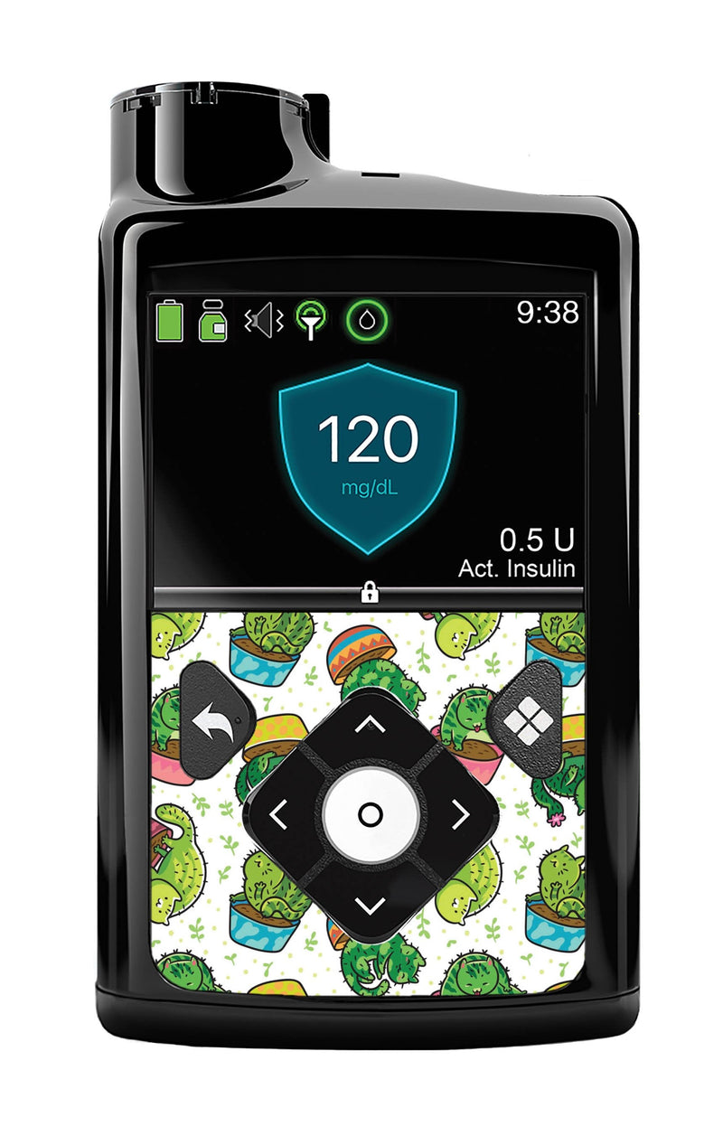 Cactus Cat Sticker for Medtronic MiniMed 770G & 780G Cactus Cat Sticker for Medtronic MiniMed 770G & 780G