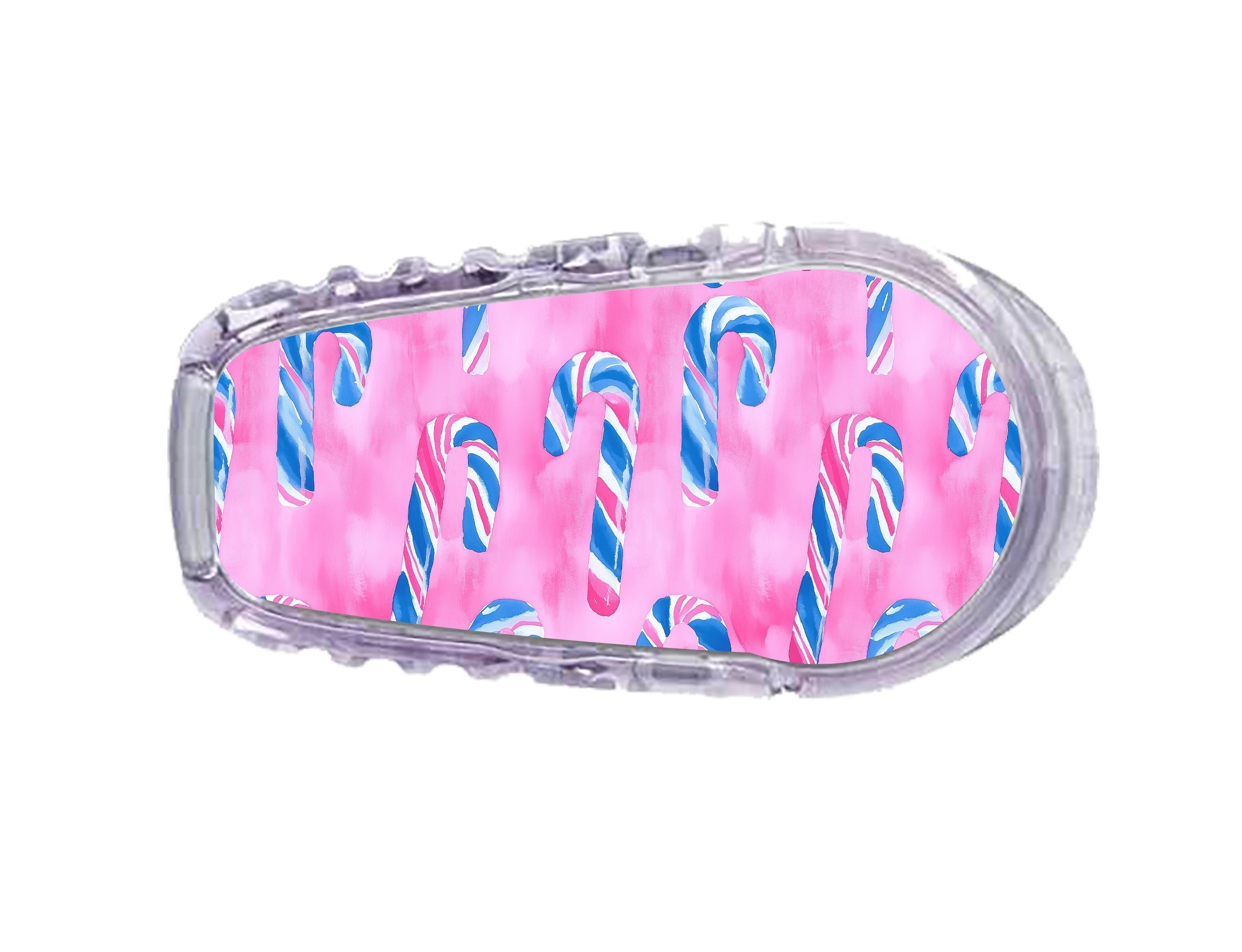 Candy Canes Sticker for Dexcom G6 Transmitter Candy Canes Sticker for Dexcom G6 Transmitter