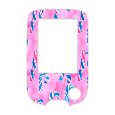 Candy Canes Sticker for Freestyle Libre 2 Candy Canes Sticker for Freestyle Libre 2