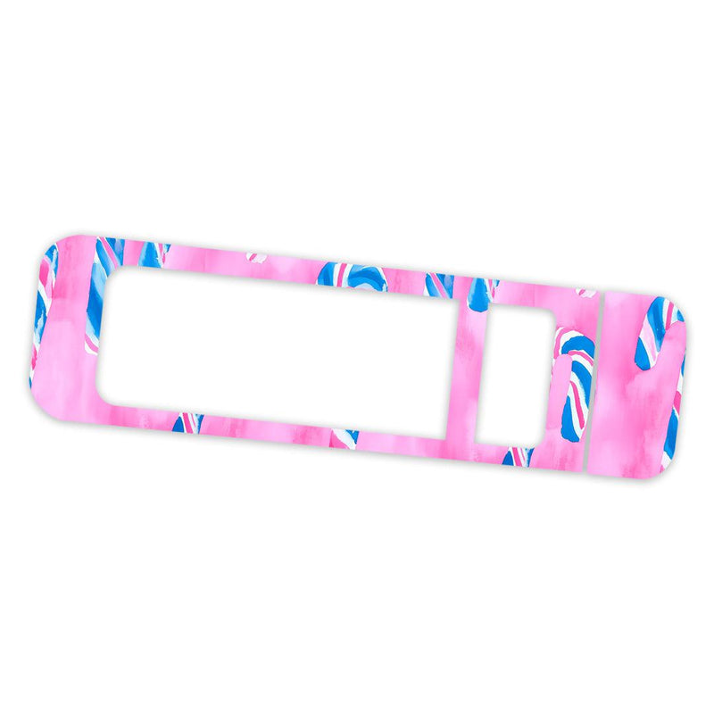 Candy Canes Sticker for Bayer Contour Next Glucometer Candy Canes Sticker for Bayer Contour Next Glucometer
