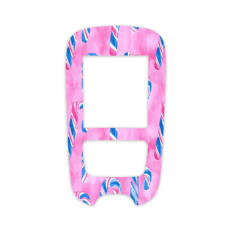 Candy Canes Sticker for the Accu-Chek Guide Glucometer Candy Canes Sticker for the Accu-Chek Guide Glucometer