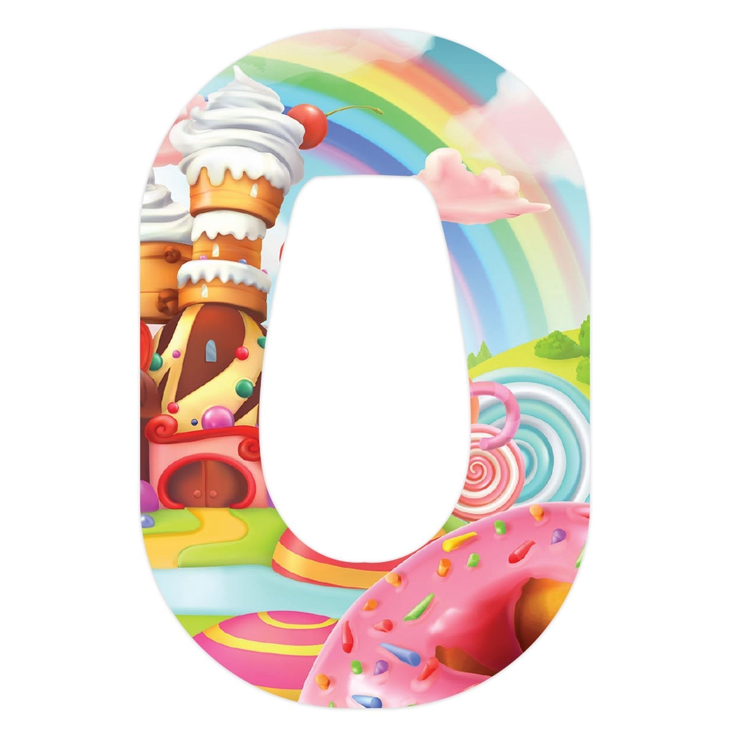 Candy Castle Dexcom G6 Patch Tape - Pump Peelz Candy Castle Dexcom G6 Patch Tape - Pump Peelz