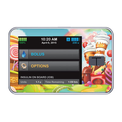 Candy Castle Sticker for Tandem t:slim Candy Castle Sticker for Tandem t:slim