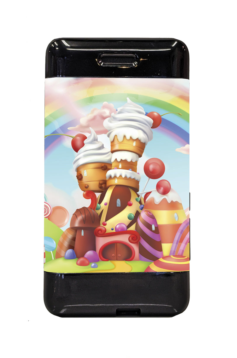 Candy Castle Sticker for Omnipod DASH® PDM – Pump Peelz Candy Castle Sticker for Omnipod DASH® PDM – Pump Peelz