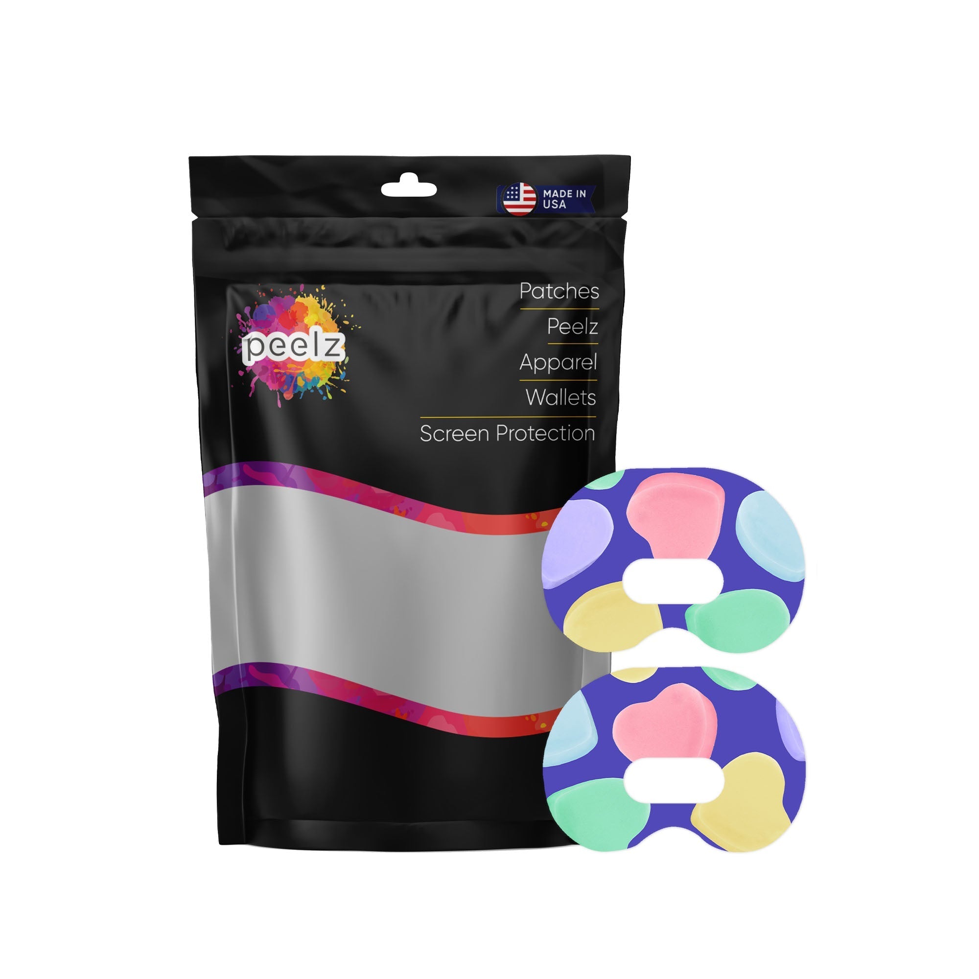 Candy Hearts Medtronic Guardian Connect Patch Tape - Pump Peelz Candy Hearts Medtronic Guardian Connect Patch Tape - Pump Peelz