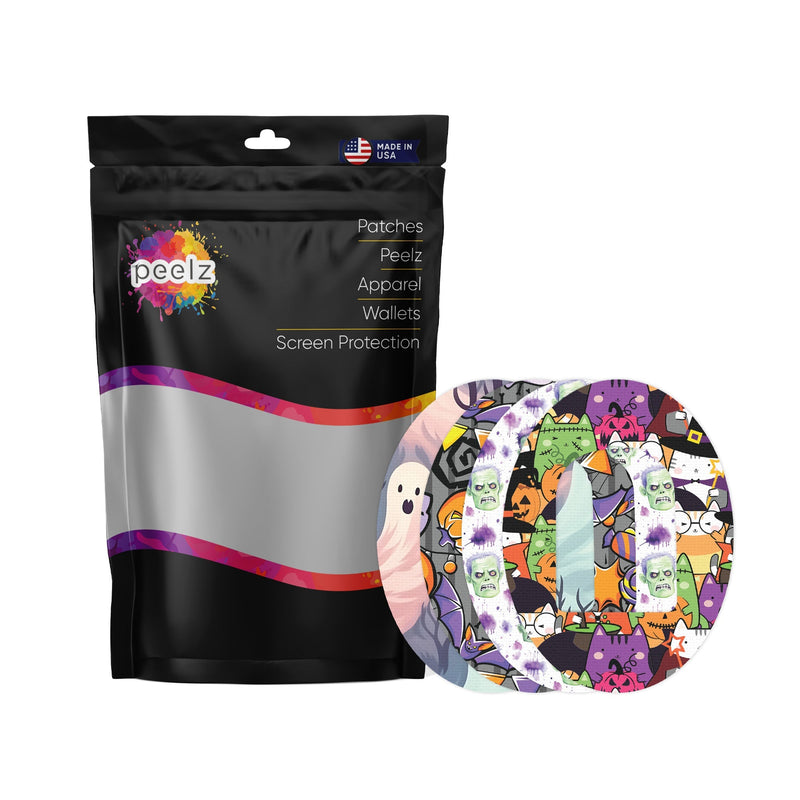 Cartoon Halloween Variety Pod Patch Tape - Pump Peelz Cartoon Halloween Variety Pod Patch Tape - Pump Peelz