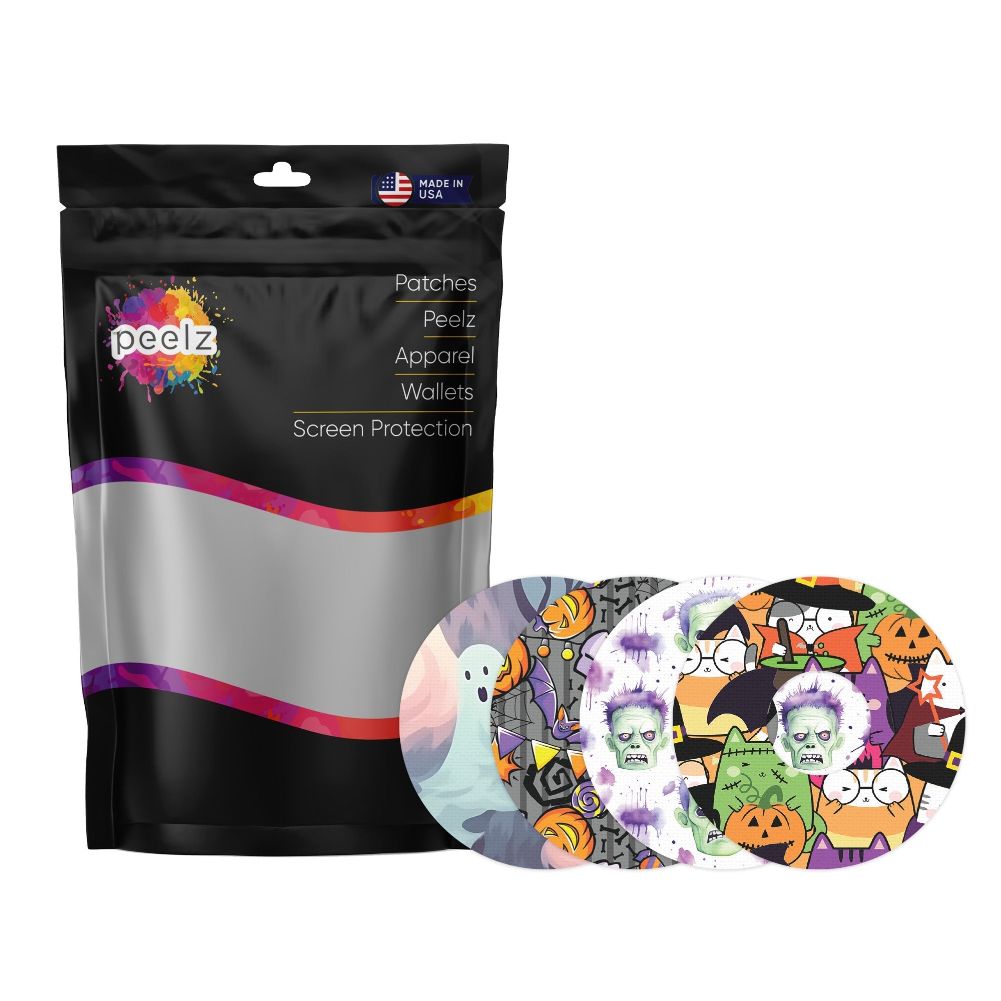 Cartoon Halloween Variety Patch Tape Designed for the FreeStyle Libre 3 Plus & Lingo Cartoon Halloween Variety Patch Tape Designed for the FreeStyle Libre 3 Plus & Lingo