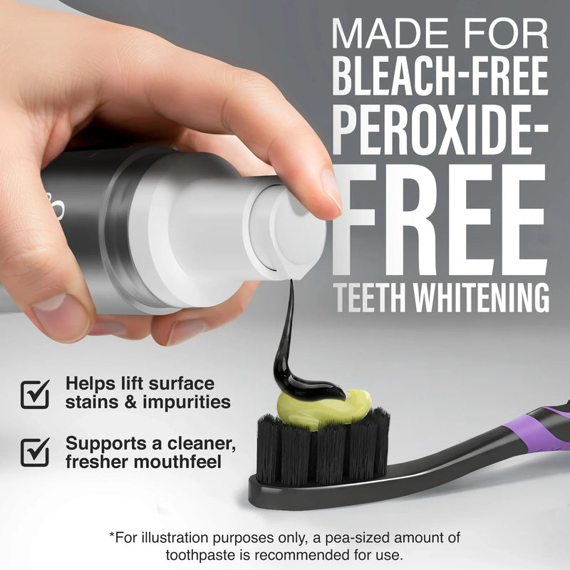 Charcoal Toothpaste Booster with 5% Charcoal Powder – 1 fl oz Charcoal Toothpaste Booster with 5% Charcoal Powder – 1 fl oz