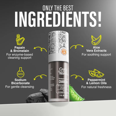 Charcoal Toothpaste Booster with 5% Charcoal Powder – 1 fl oz Charcoal Toothpaste Booster with 5% Charcoal Powder – 1 fl oz