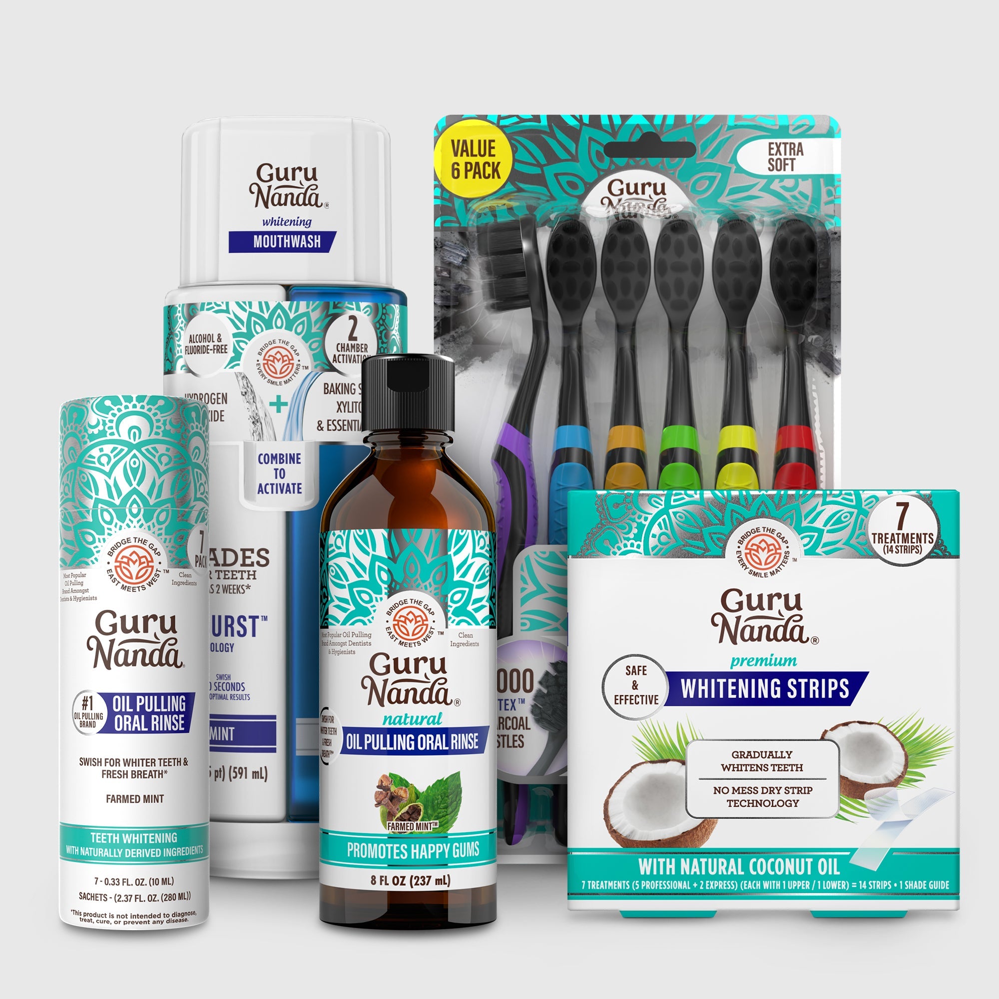 Total Smile Makeover Kit - Charcoal Total Smile Makeover Kit - Charcoal