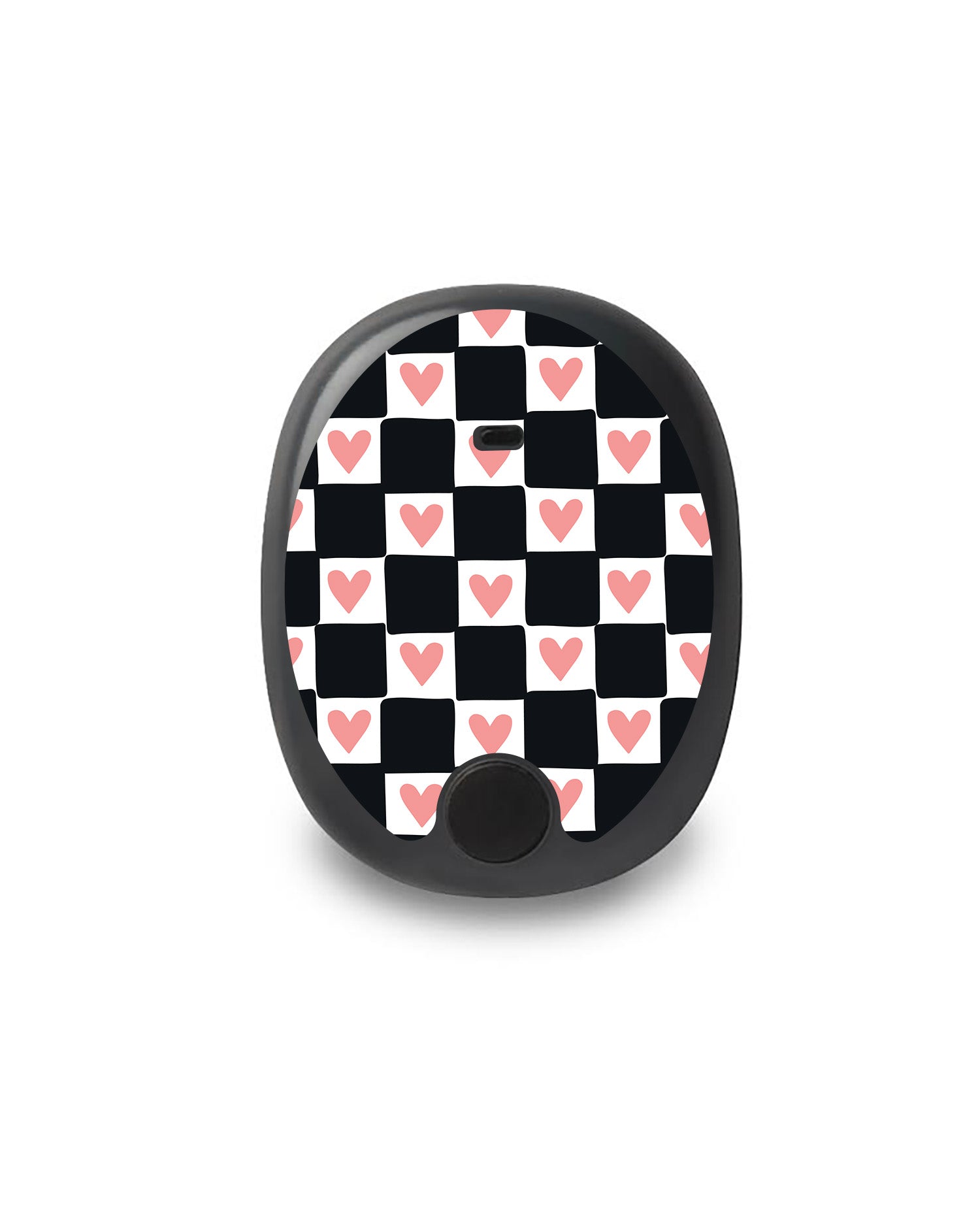 Checkered Hearts Eversense Smart Transmitter Checkered Hearts Eversense Smart Transmitter
