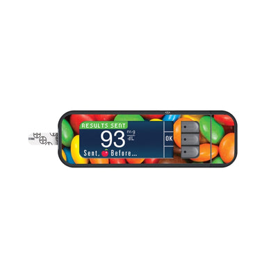 Chocolate Candies Sticker for Bayer Contour Next Glucometer Chocolate Candies Sticker for Bayer Contour Next Glucometer
