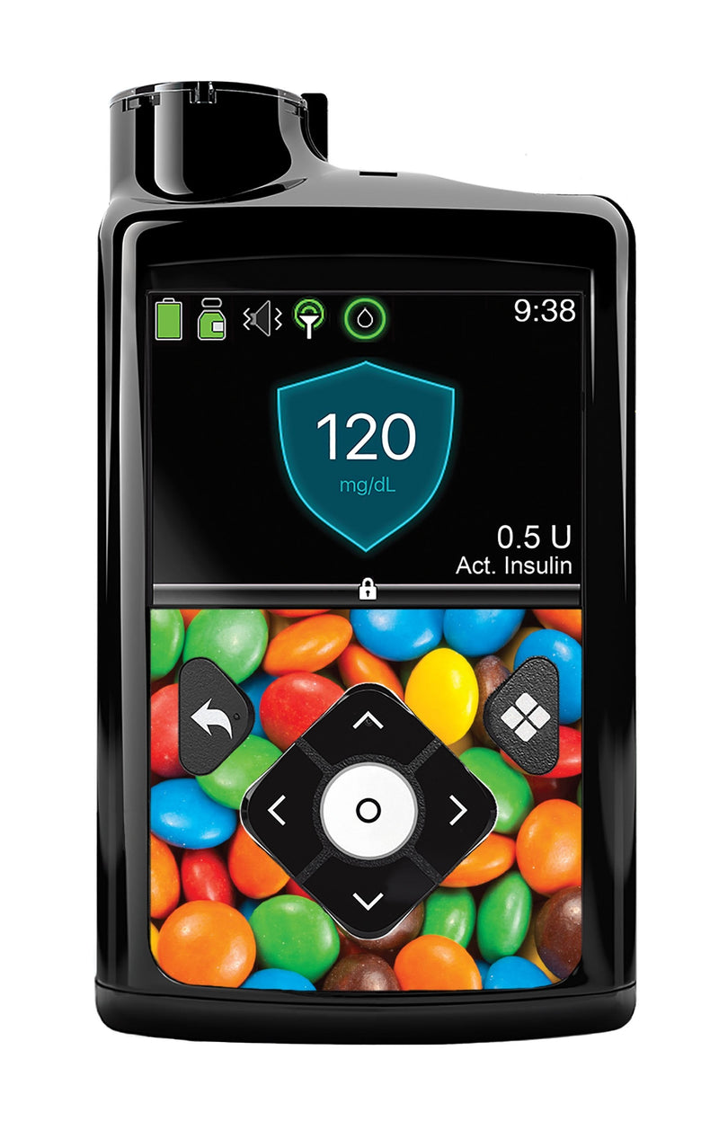 Chocolate Candies Sticker for Medtronic MiniMed 770G & 780G Chocolate Candies Sticker for Medtronic MiniMed 770G & 780G