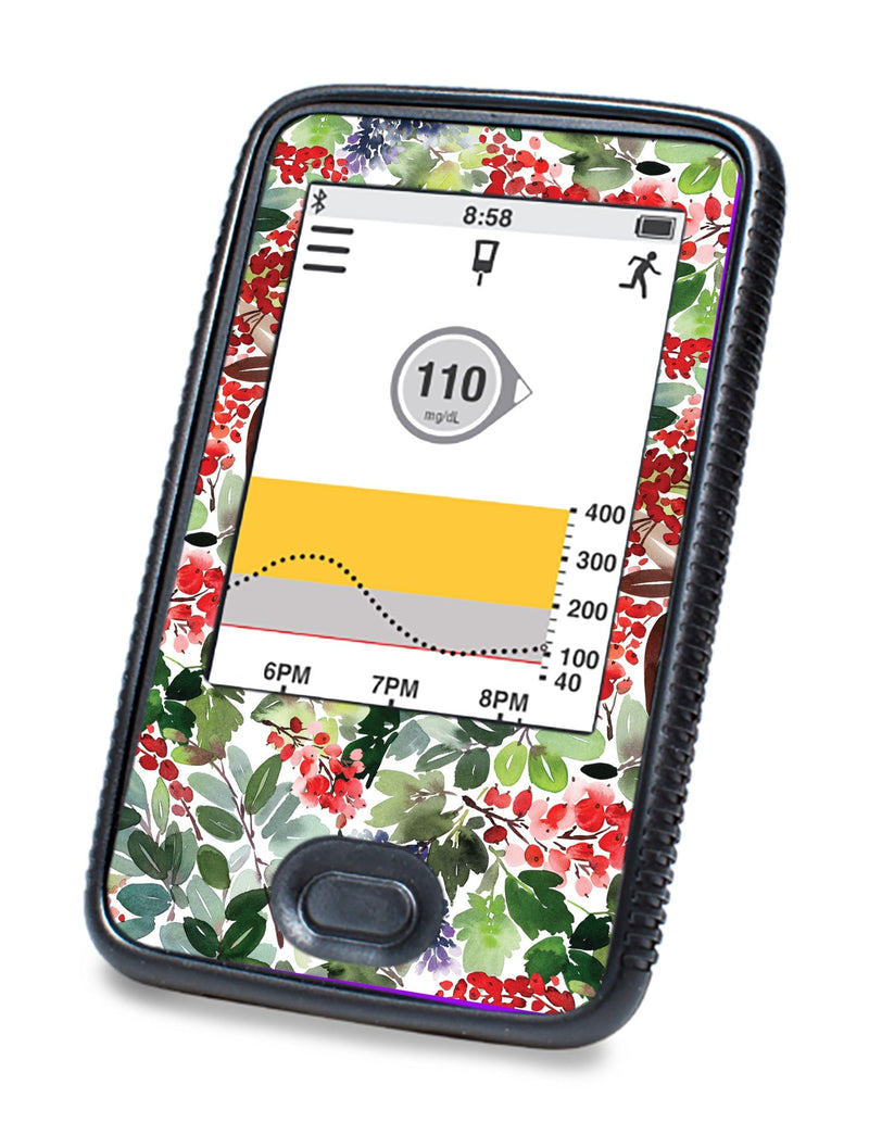 Christmas Berries Designed for DEXCOM G6 Touchscreen Receiver Christmas Berries Designed for DEXCOM G6 Touchscreen Receiver