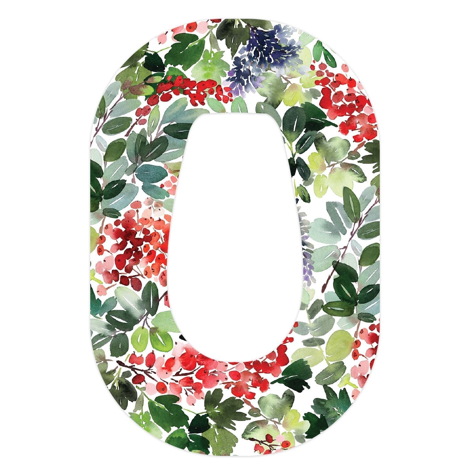 Christmas Berries Dexcom G6 Patch Tape - Pump Peelz Christmas Berries Dexcom G6 Patch Tape - Pump Peelz