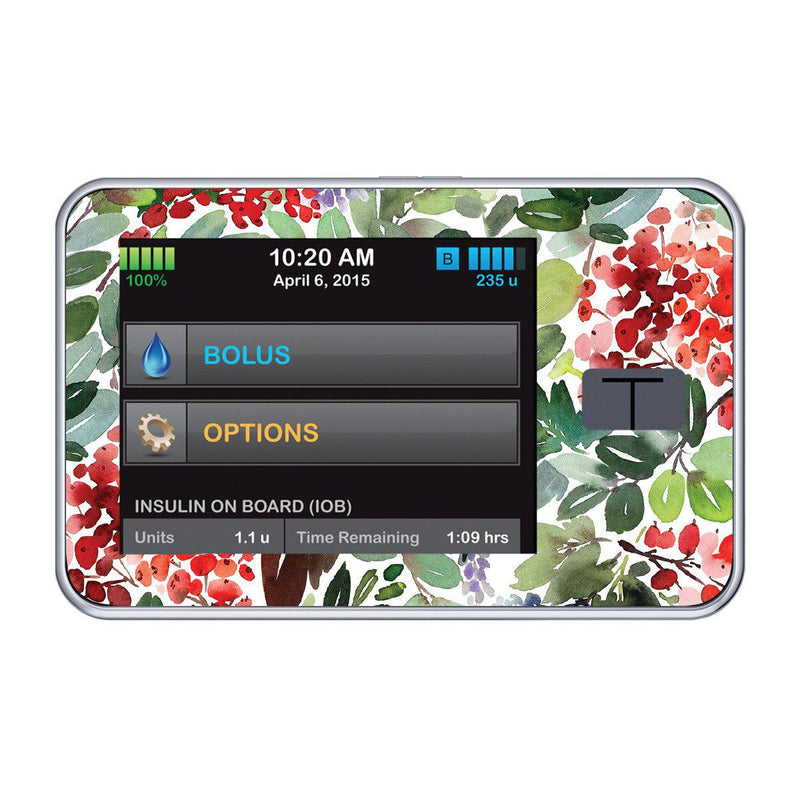 Christmas Berries Sticker for Tandem t:slim Christmas Berries Sticker for Tandem t:slim
