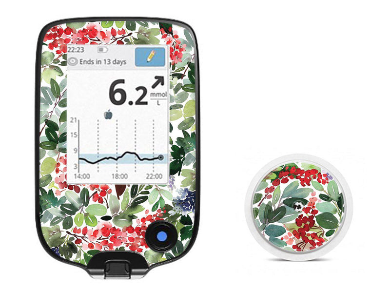 Christmas Berries for Freestyle Libre 2 Christmas Berries for Freestyle Libre 2