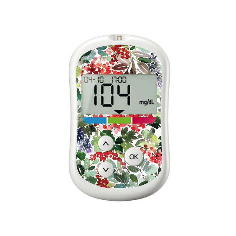 Christmas Berries for OneTouch Verio Flex Glucometer Christmas Berries for OneTouch Verio Flex Glucometer