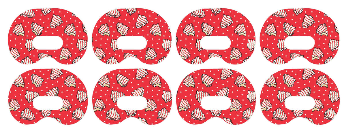 Christmas Cakes Medtronic Guardian Connect Patch Tape - Pump Peelz Christmas Cakes Medtronic Guardian Connect Patch Tape - Pump Peelz
