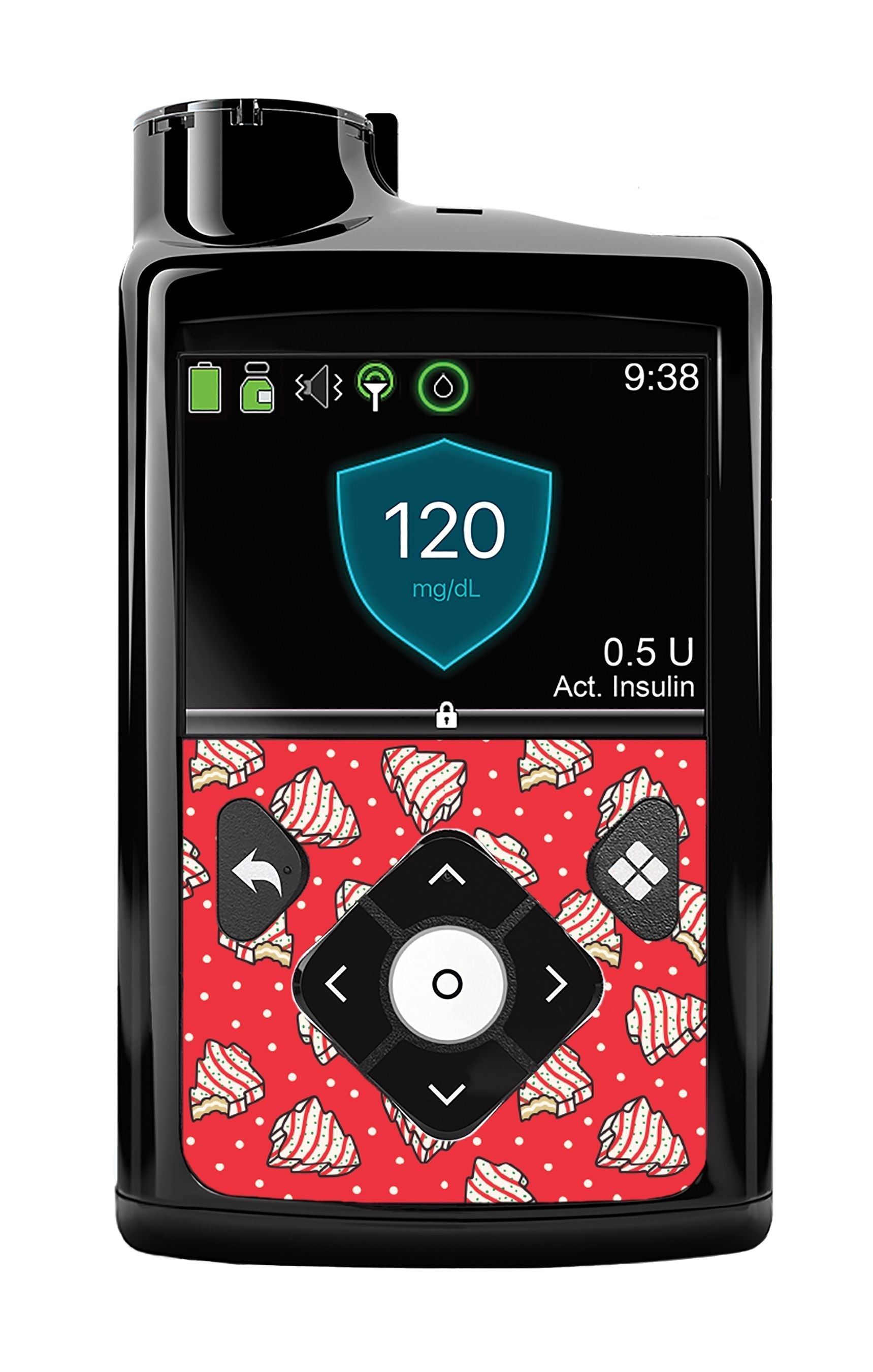 Christmas Cakes Sticker for Medtronic MiniMed 770G & 780G Christmas Cakes Sticker for Medtronic MiniMed 770G & 780G