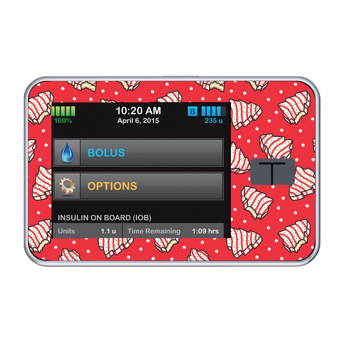 Christmas Cakes Sticker for Tandem t:slim Christmas Cakes Sticker for Tandem t:slim