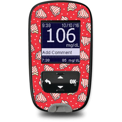 Christmas Cakes Sticker for the Accu-Chek Guide Glucometer Christmas Cakes Sticker for the Accu-Chek Guide Glucometer