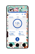 Christmas Scene Sticker for Omnipod DASH® PDM – Pump Peelz Christmas Scene Sticker for Omnipod DASH® PDM – Pump Peelz