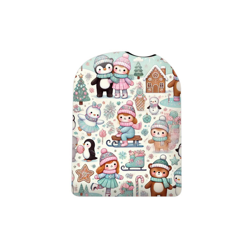 Christmas Scene Pod Sticker – Pump Peelz Christmas Scene Pod Sticker – Pump Peelz