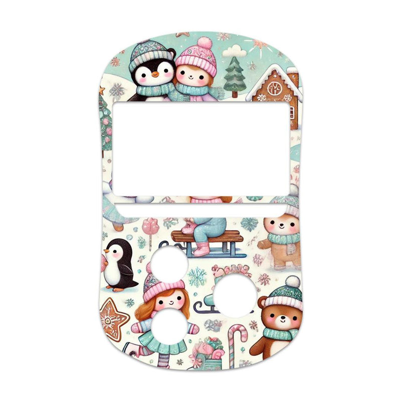 Christmas Scene Sticker for OneTouch Verio Flex Glucometer Christmas Scene Sticker for OneTouch Verio Flex Glucometer