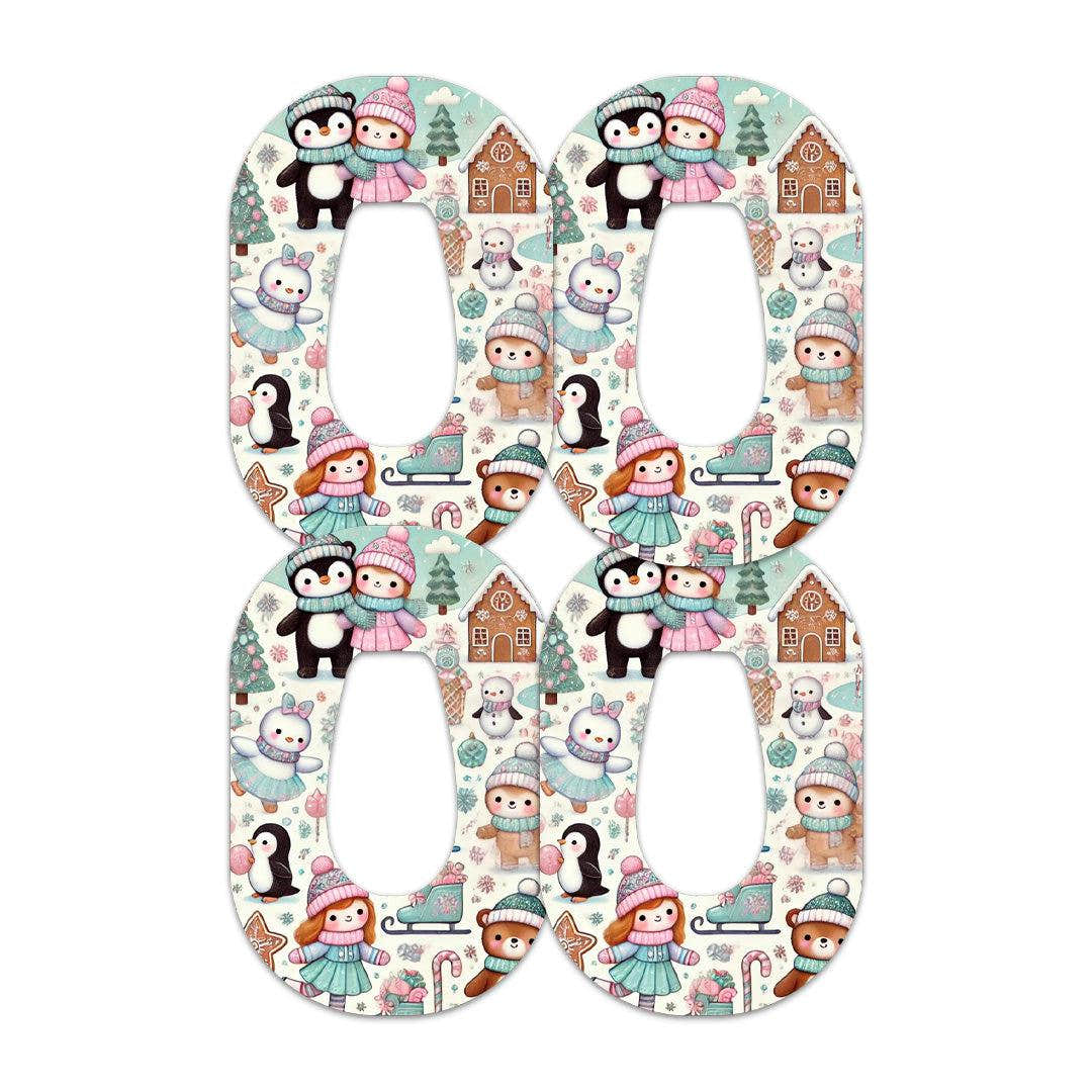 Christmas Scene Dexcom G6 Patch Tape - Pump Peelz Christmas Scene Dexcom G6 Patch Tape - Pump Peelz
