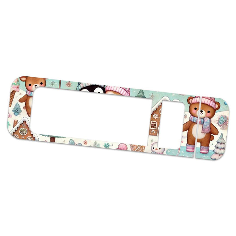 Christmas Scene Sticker for Bayer Contour Next Glucometer Christmas Scene Sticker for Bayer Contour Next Glucometer