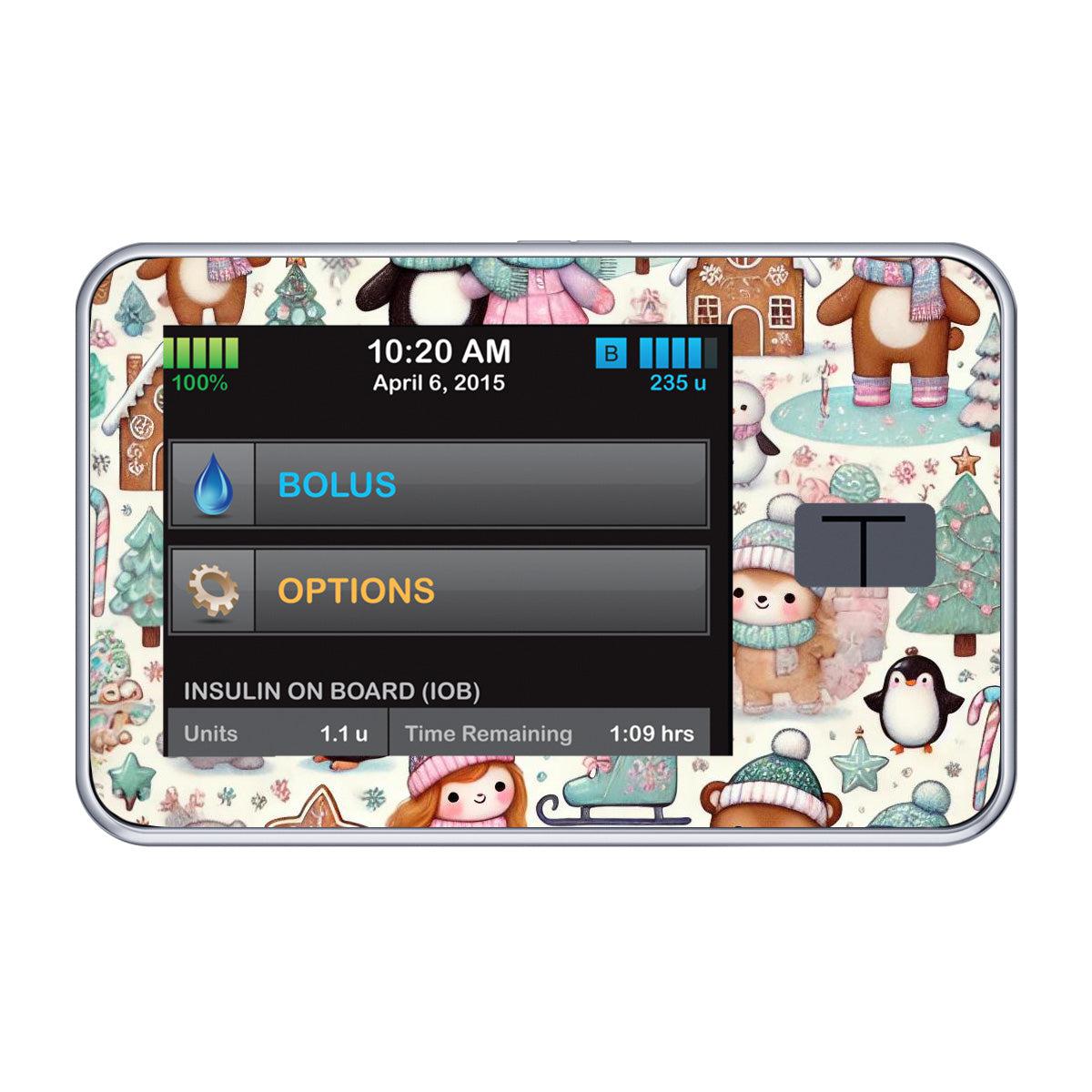 Christmas Scene Sticker for Tandem t:slim Christmas Scene Sticker for Tandem t:slim
