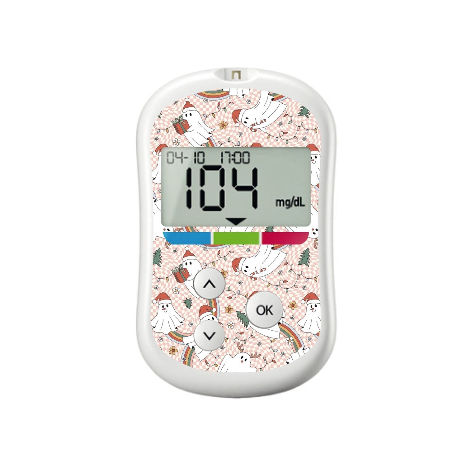 Christmas Spirits for OneTouch Verio Flex Glucometer Christmas Spirits for OneTouch Verio Flex Glucometer