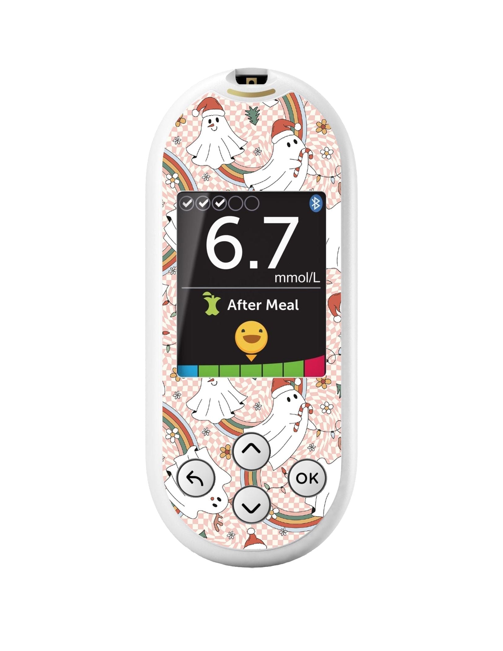 Christmas Spirits for OneTouch Verio Reflect Glucometer Christmas Spirits for OneTouch Verio Reflect Glucometer