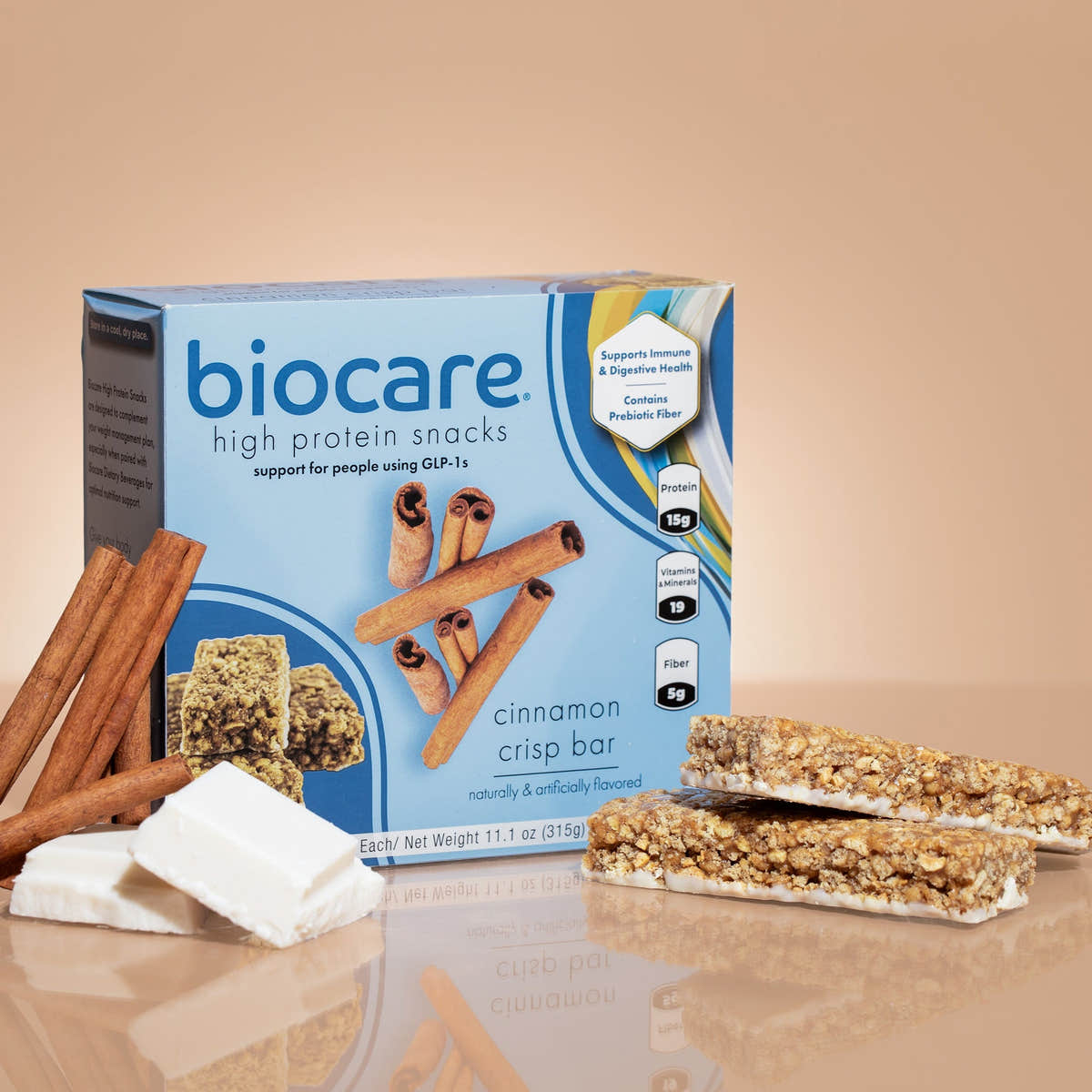 High Protein Cinnamon Crisp Bar High Protein Cinnamon Crisp Bar
