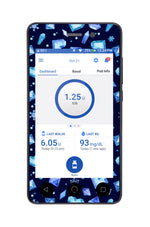 Cold Heart Sticker for Omnipod DASH® PDM – Pump Peelz Cold Heart Sticker for Omnipod DASH® PDM – Pump Peelz