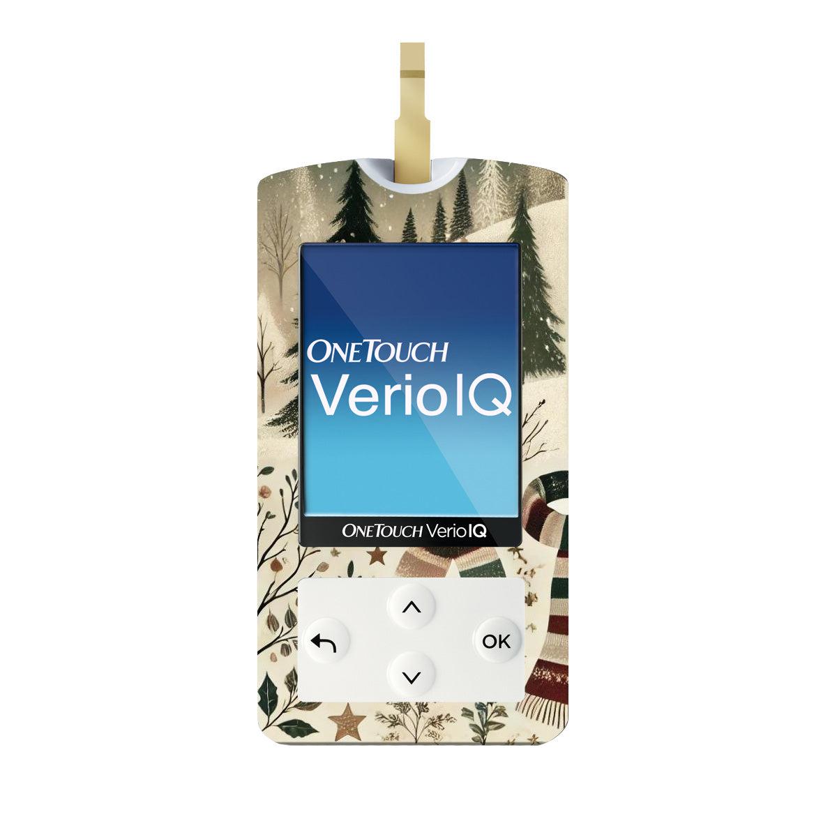 Cottagecore Christmas Sticker for OneTouch Verio IQ Glucometer Cottagecore Christmas Sticker for OneTouch Verio IQ Glucometer
