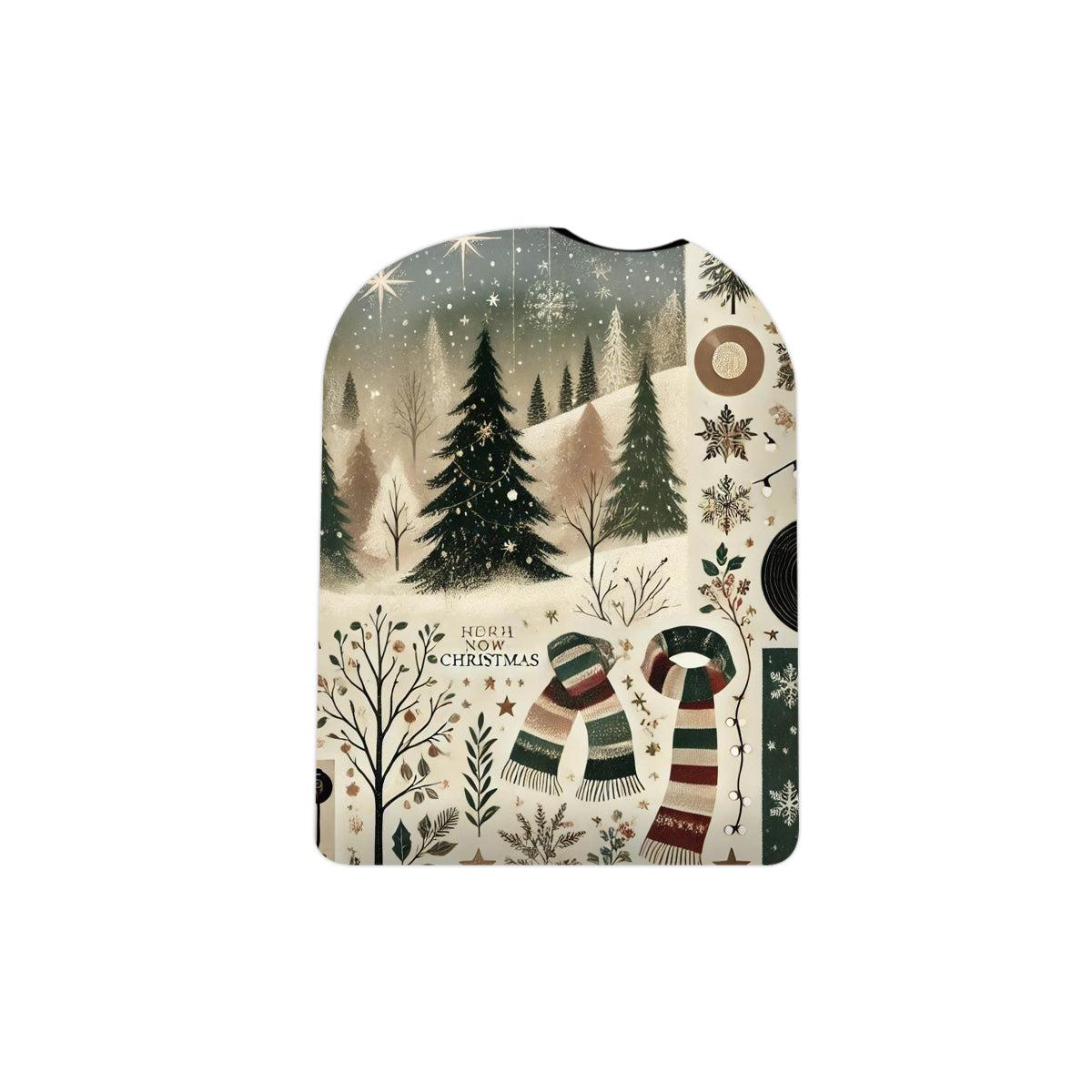 Cottagecore Christmas Pod Sticker – Pump Peelz Cottagecore Christmas Pod Sticker – Pump Peelz