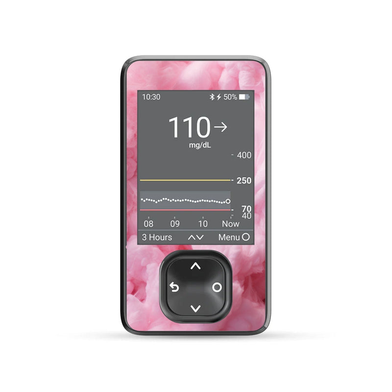 Cotton Candy DEXCOM G7 and Stelo and G6 Receiver Sticker Cotton Candy DEXCOM G7 and Stelo and G6 Receiver Sticker