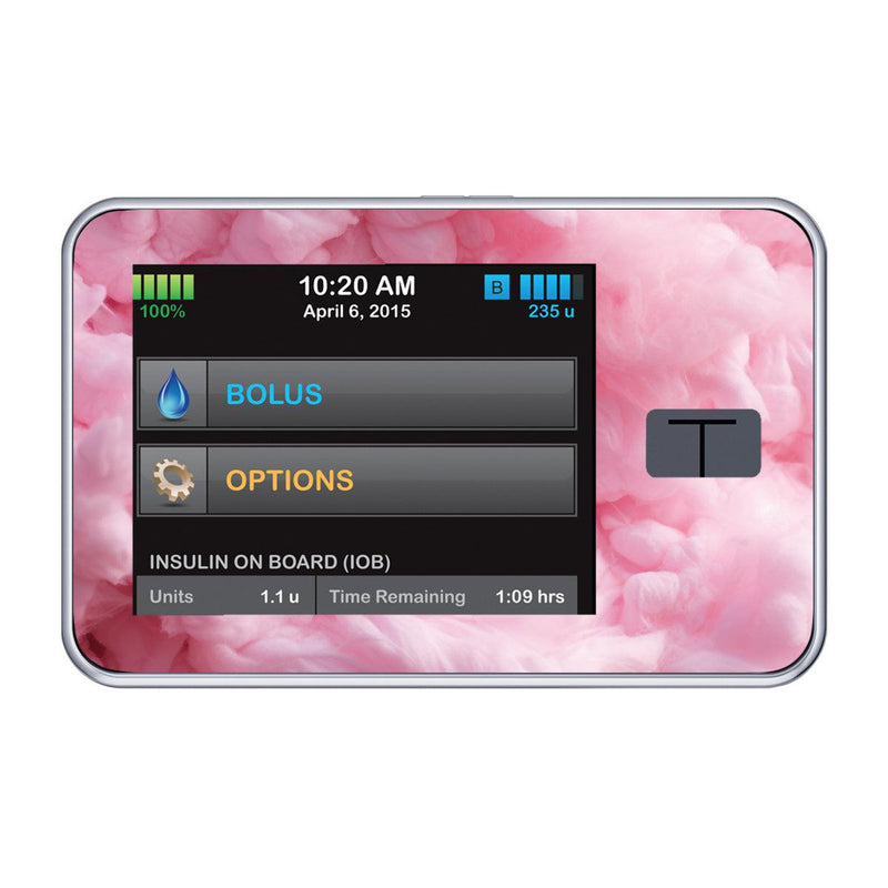 Cotton Candy Sticker for Tandem t:slim Cotton Candy Sticker for Tandem t:slim