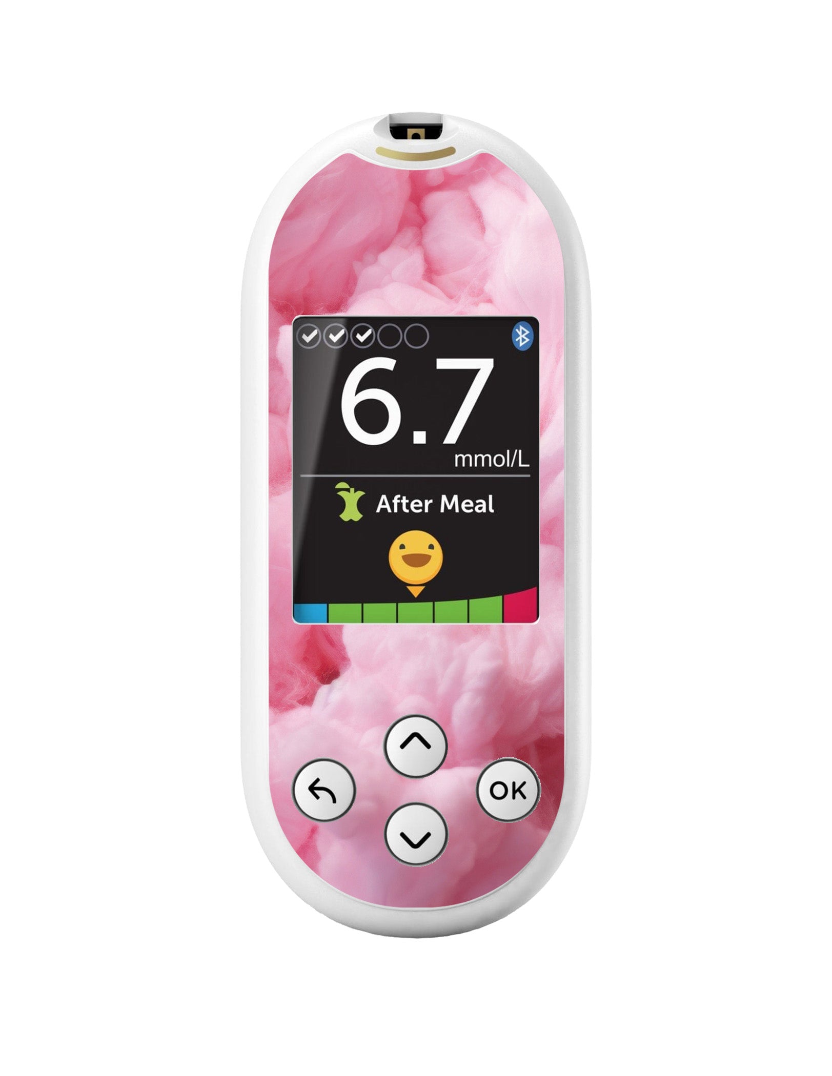 Cotton Candy for OneTouch Verio Reflect Glucometer Cotton Candy for OneTouch Verio Reflect Glucometer