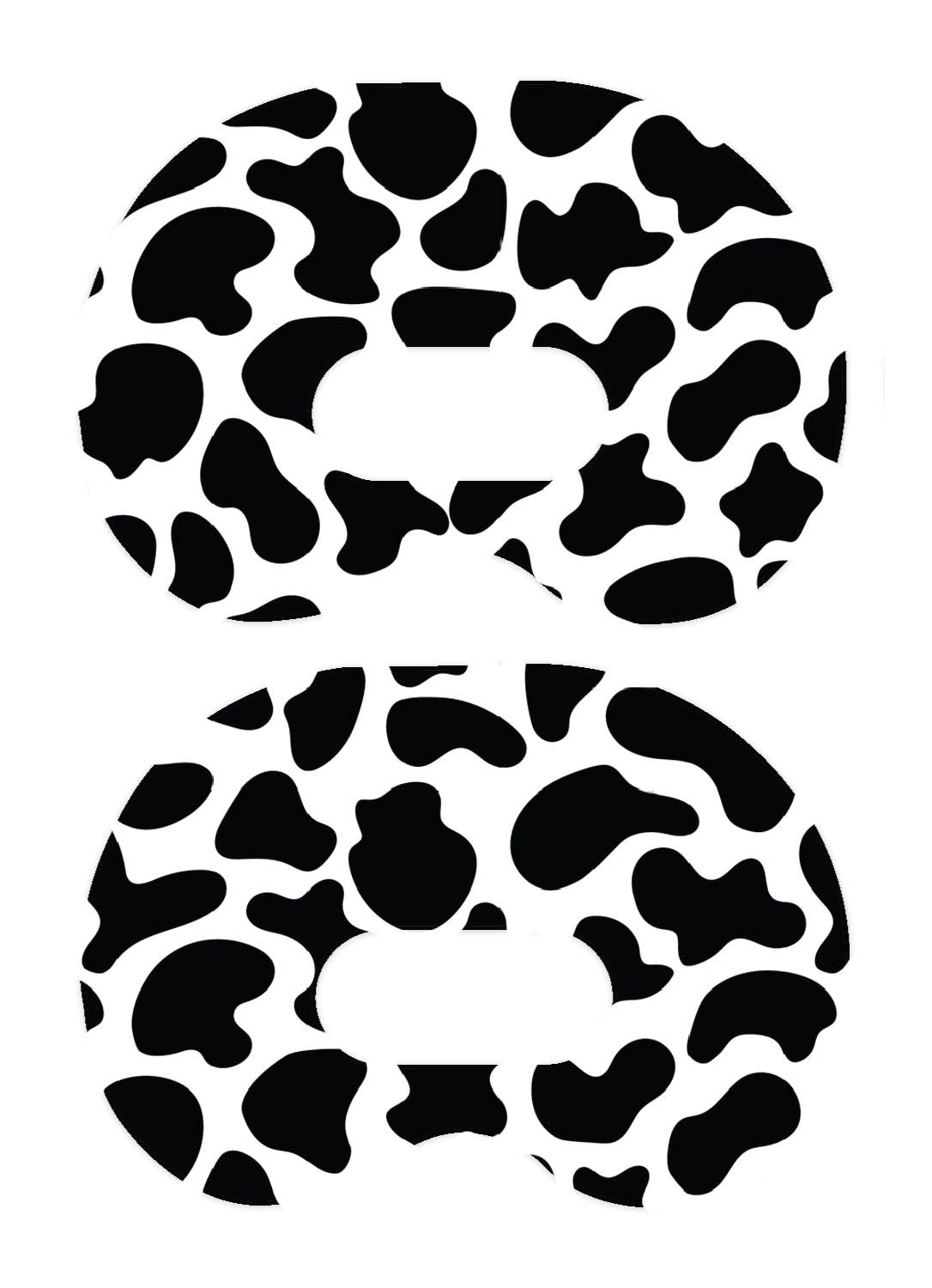 Cow Print Medtronic Guardian Connect Patch Tape - Pump Peelz Cow Print Medtronic Guardian Connect Patch Tape - Pump Peelz