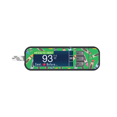Crayons Sticker for Bayer Contour Next Glucometer Crayons Sticker for Bayer Contour Next Glucometer