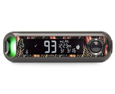 Dark Moon Leaves Bayer Contour© Next One Glucometer Dark Moon Leaves Bayer Contour© Next One Glucometer